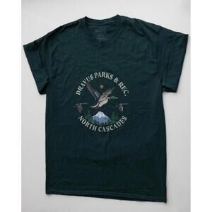 Dravus Parks & Rec Graphic T-Shirt Large